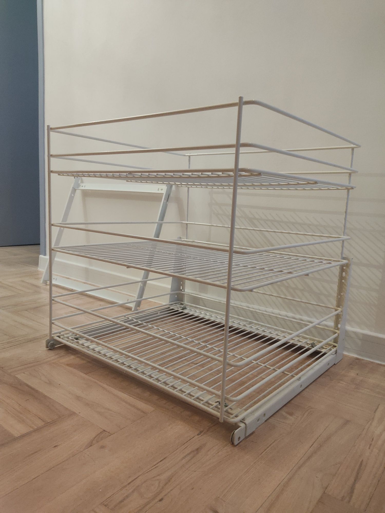 Szuflada kosz cargo do szafki kuchennej 60cm z mocowaniem do frontu