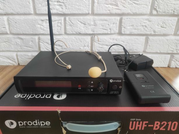 Mikrofon nagłowny PRODIPE HEADSET B210SOLO DSP UHF (bezprzewodowy)