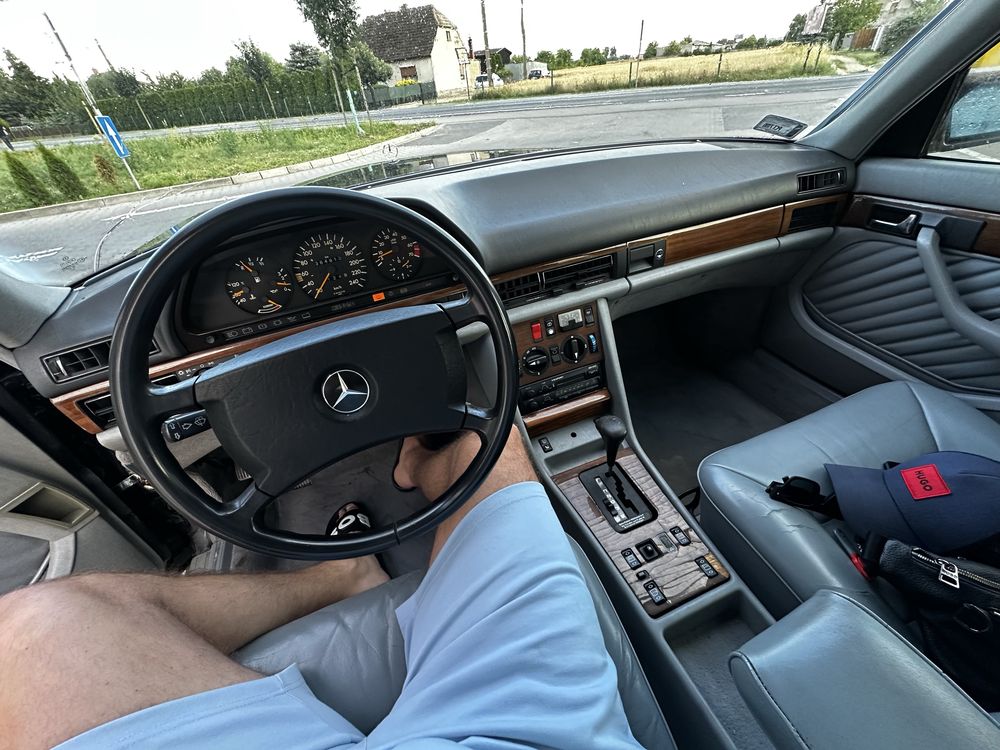 Mercedes S 300 se w126 SUPER STAN  90 r skory klima automat