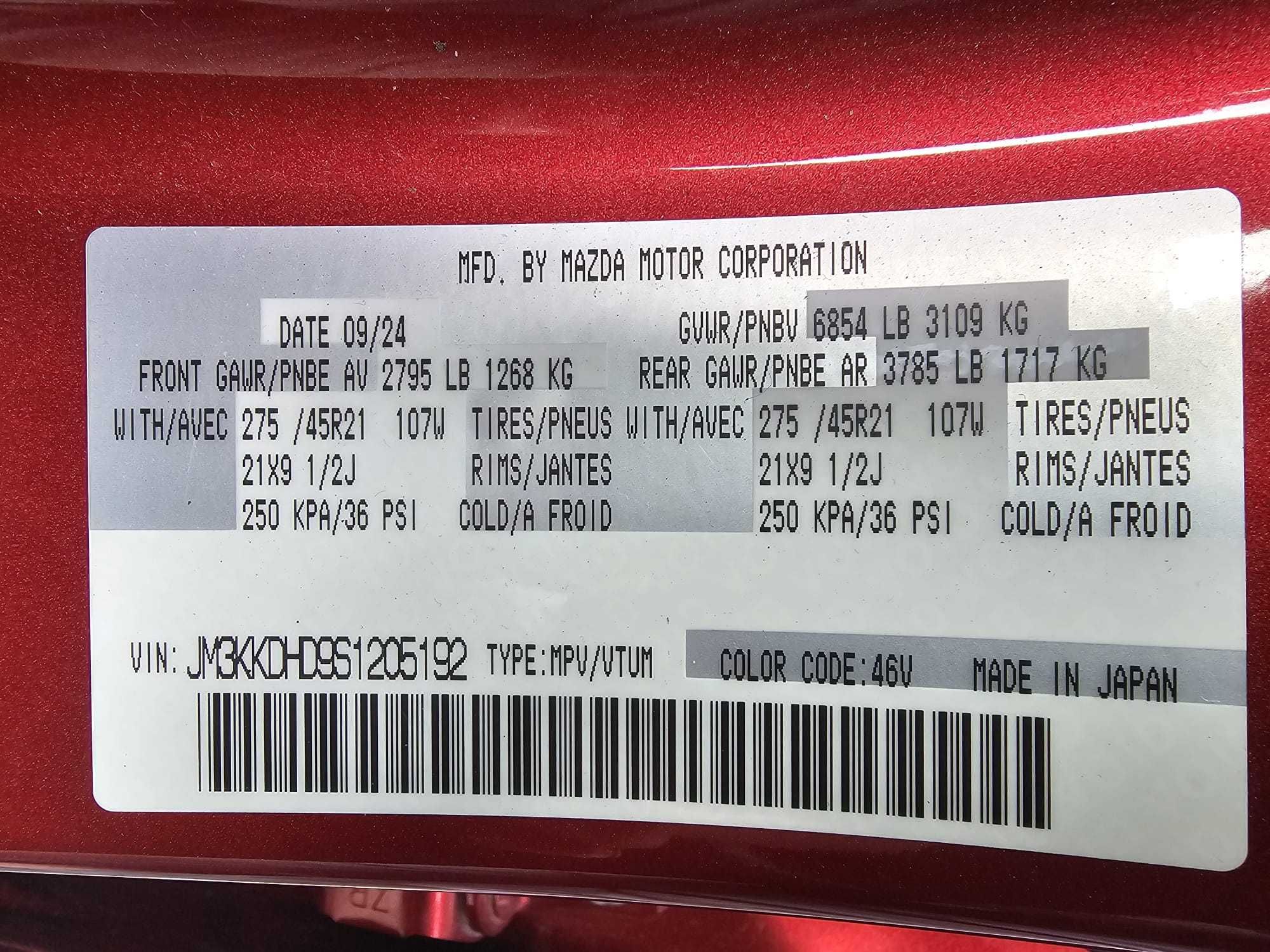 Mazda cx-90 2024 Premium