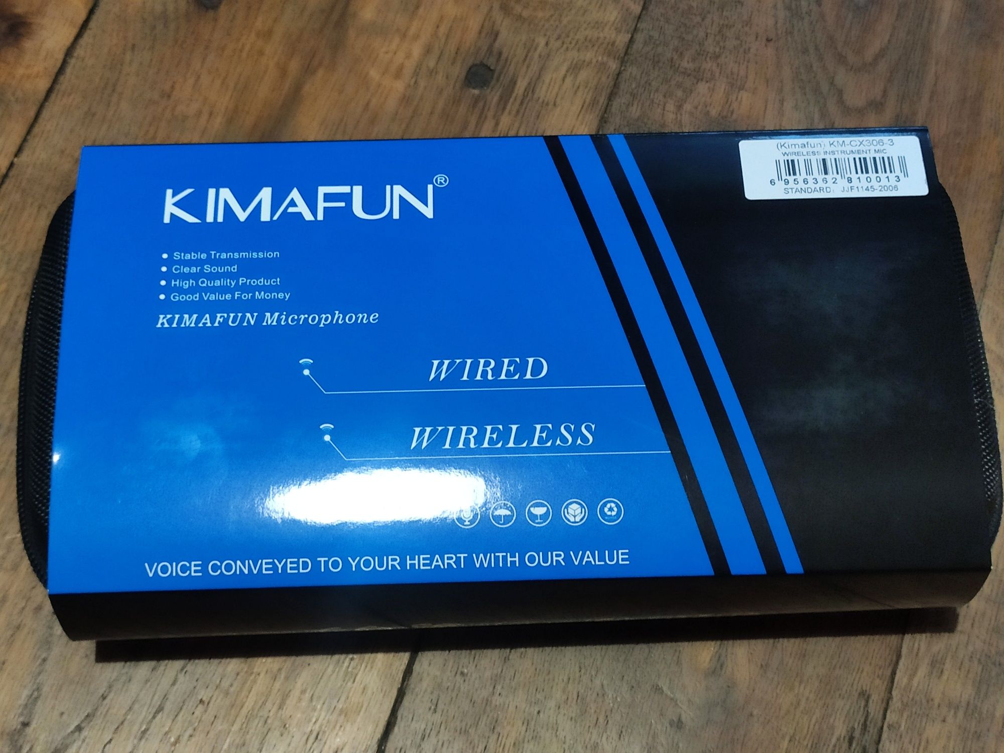 Мікрофон инструментальний KIMAFUN KM-U306 Professional 2.4G
