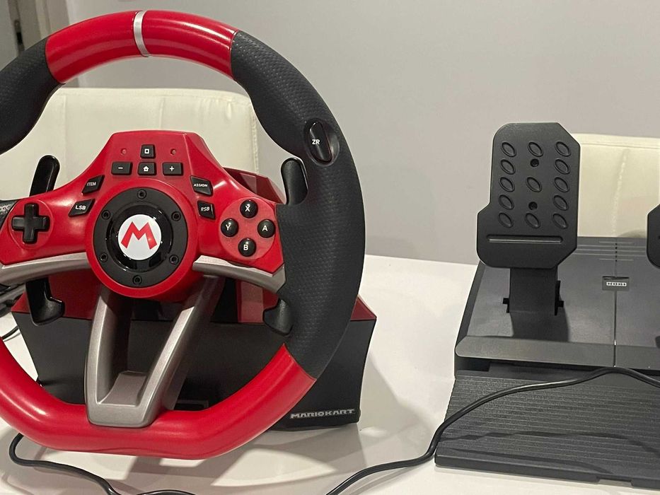 Volante Mario Kart DLX Nintendo Switch (como novo)