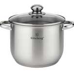 Wysoki Garnek Gastronomiczny Kociołek Stalowy 5 L 20CM KlonBerg