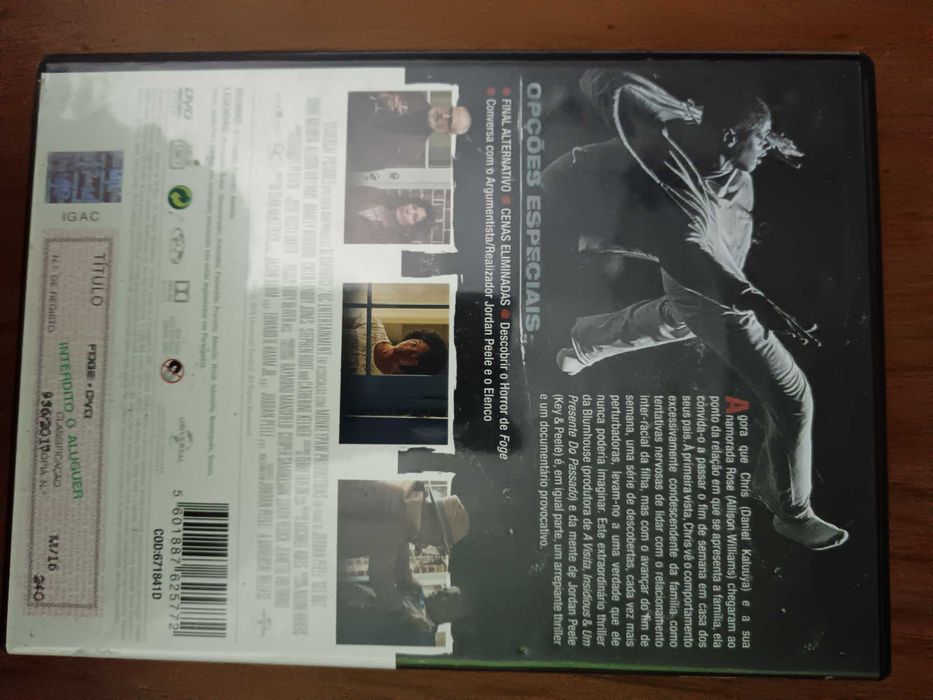 filme dvd original  -  foge