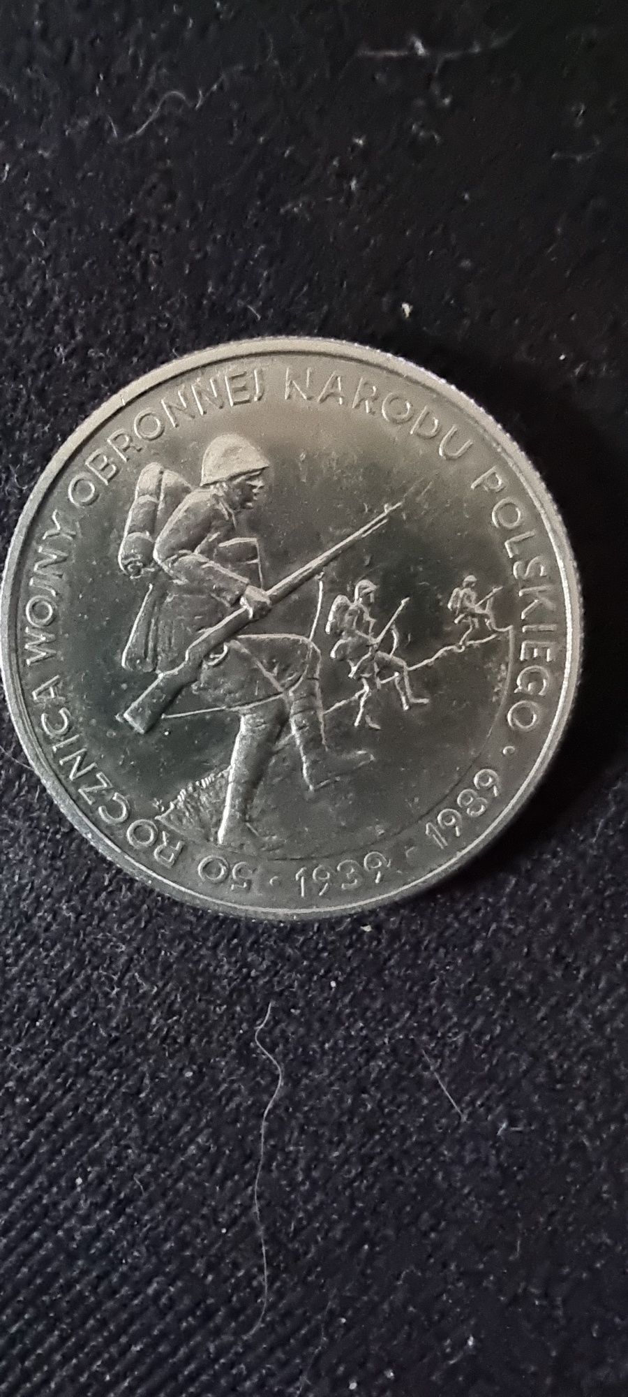 Moneta Rocznica Wojny Obronnej Narodu Polskiego 1989