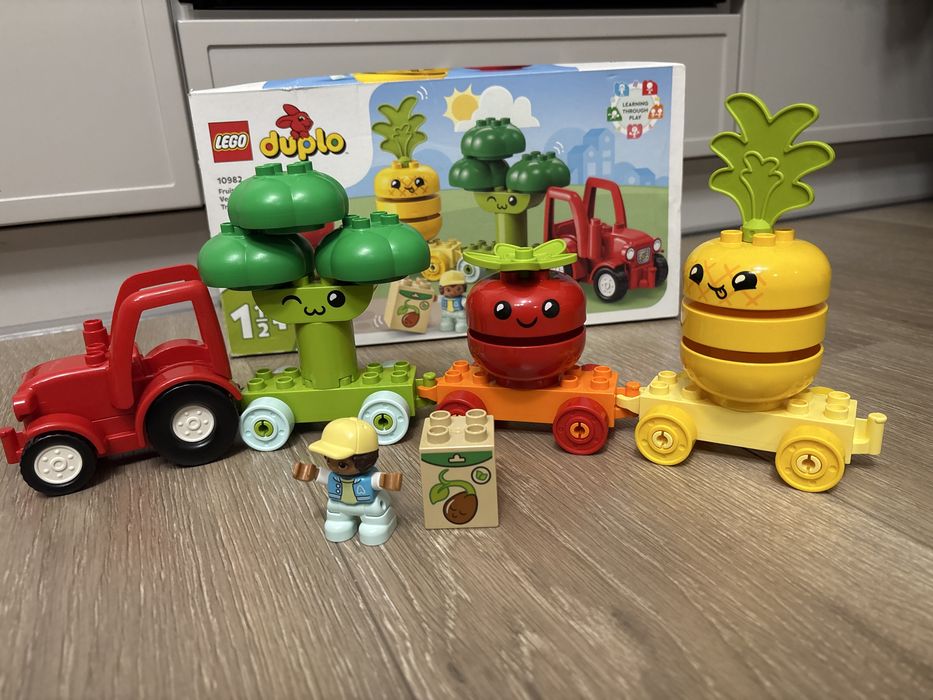 Lego duplo 10982 traktor z warzywami i owocami