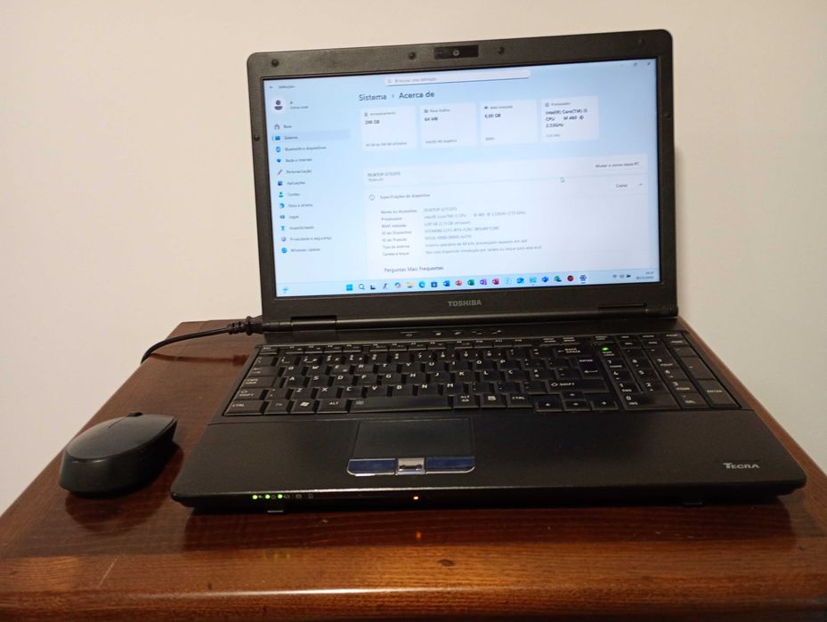 Vendp Toshiba Tecra Intel core i5