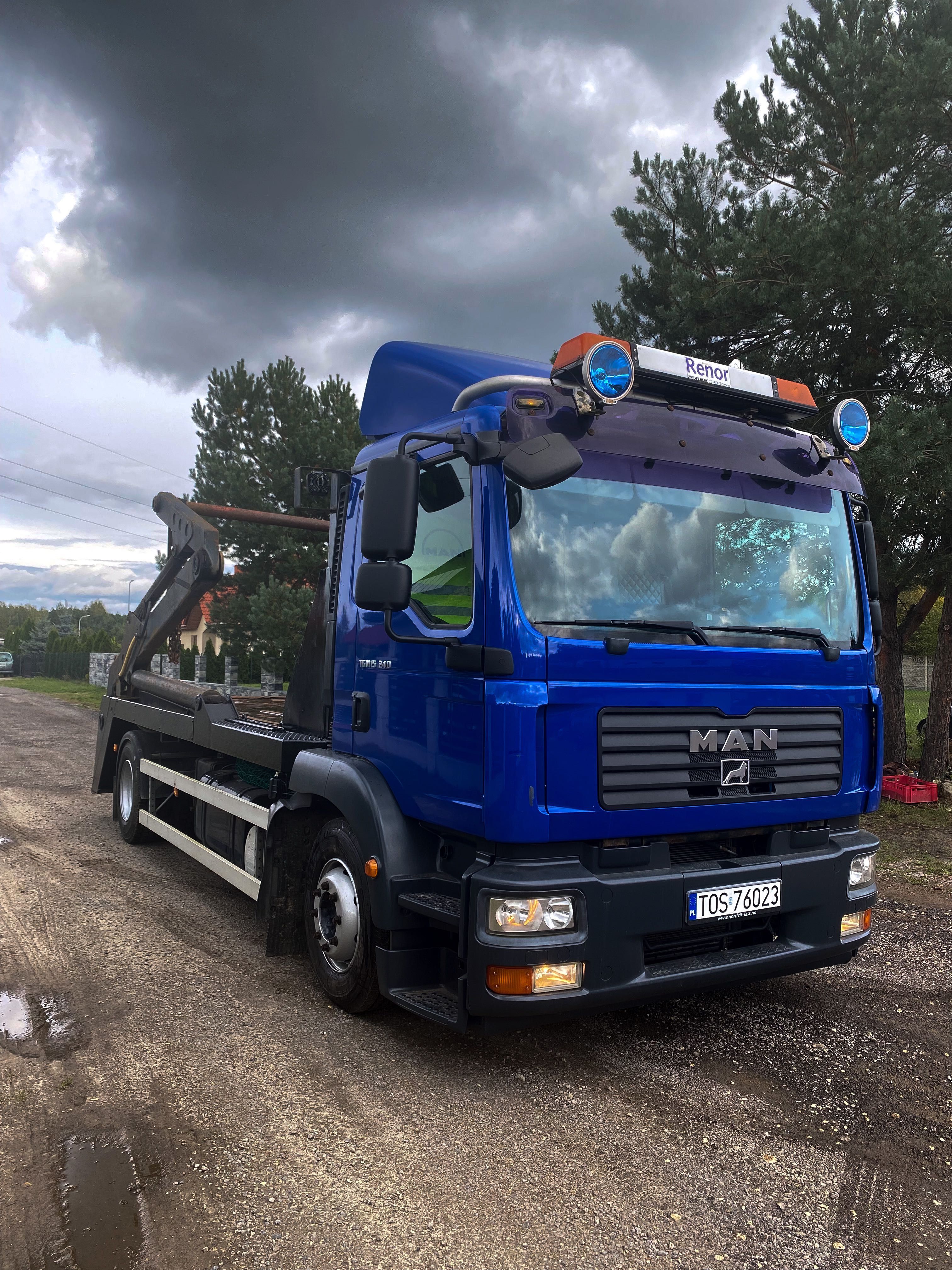 MAN TGM 15.240 bramowiec