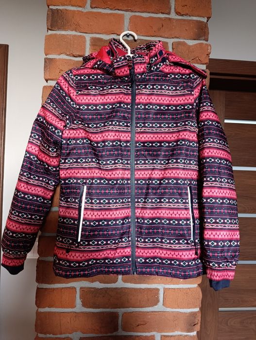 Kurtka zimowa narciarska dziewczęca 146 152