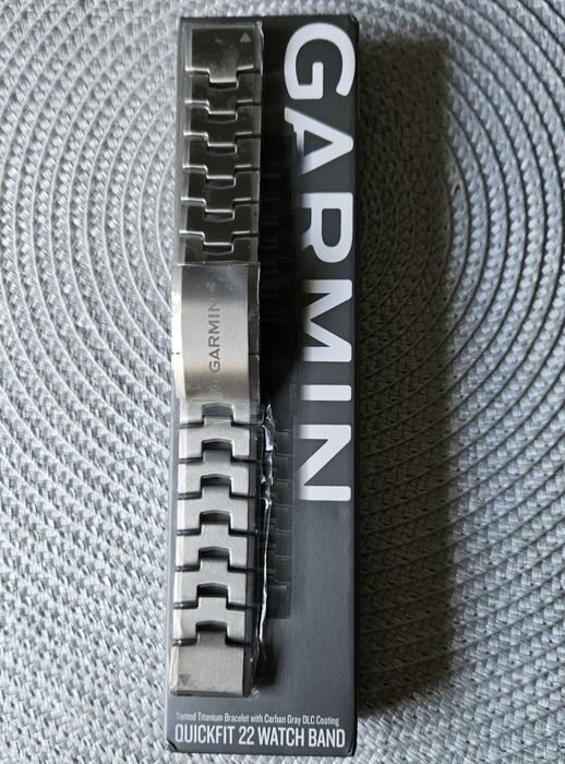 Титановый ремешок garmin 22-26мм