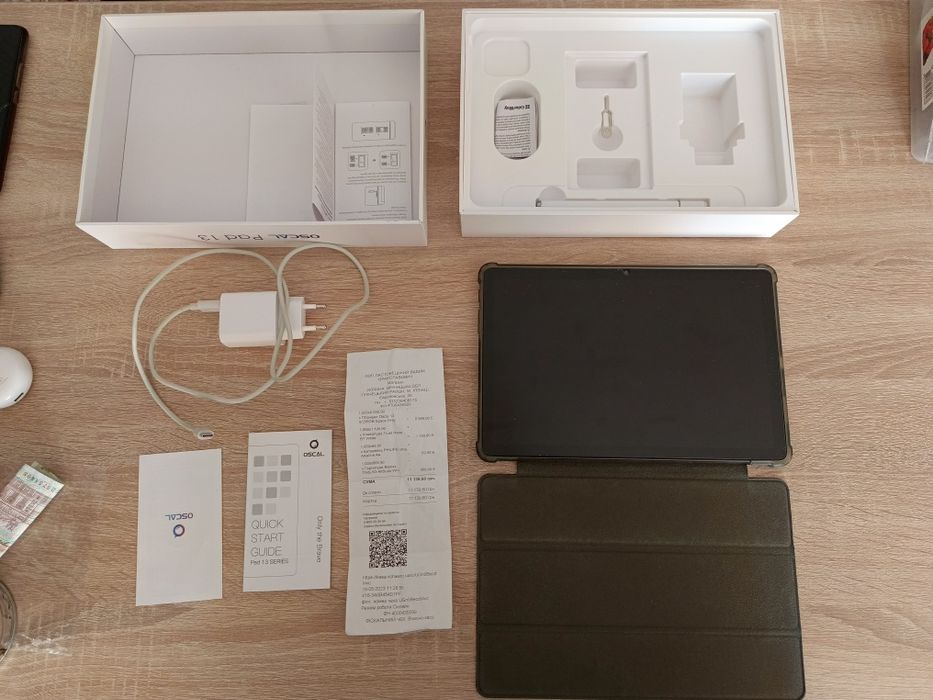 Oscal Pad 13, 8GB+256GB, 7680mAh, 13MP+8MP планшет для роботи/навчанн