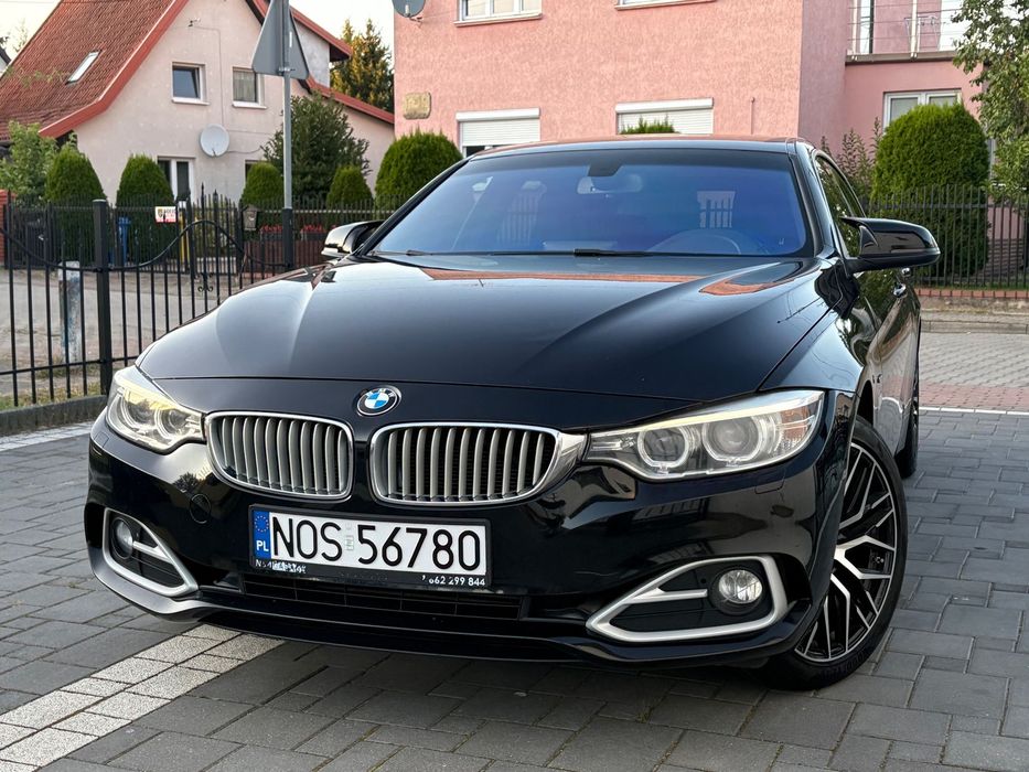 BMW Seria 4 2.0d Modern Line 2015 Super Stan Bezwypadkowa Doinwestowana Zamiana