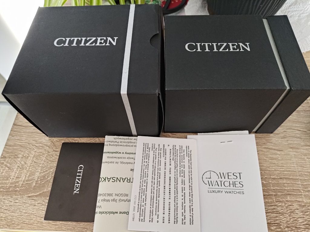 Citizen Eco-Drive, nowy, gwarancja !!!