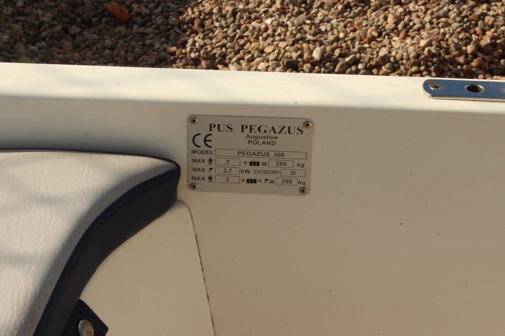 Łódka wędkarska stocznia Augustów PEGAZUS 300 raty transport pod dom