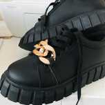 Buty trampki sneakers czarne nowe
