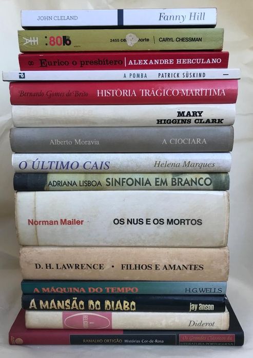 Lote de livros vários