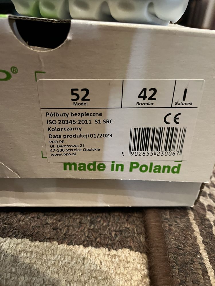 Buty robocze PPO model 52