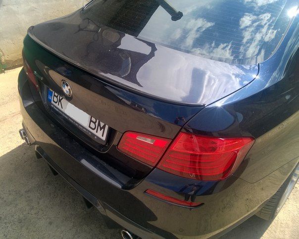 bmw f10 бленда м спойлер дифузор тюнинг бмв ф10