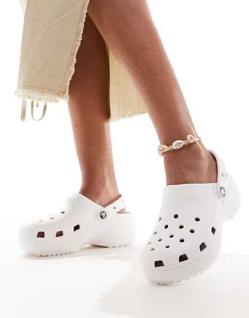 Оригінал! Тапки Crocs Classic Platform Clog W 206750-100
