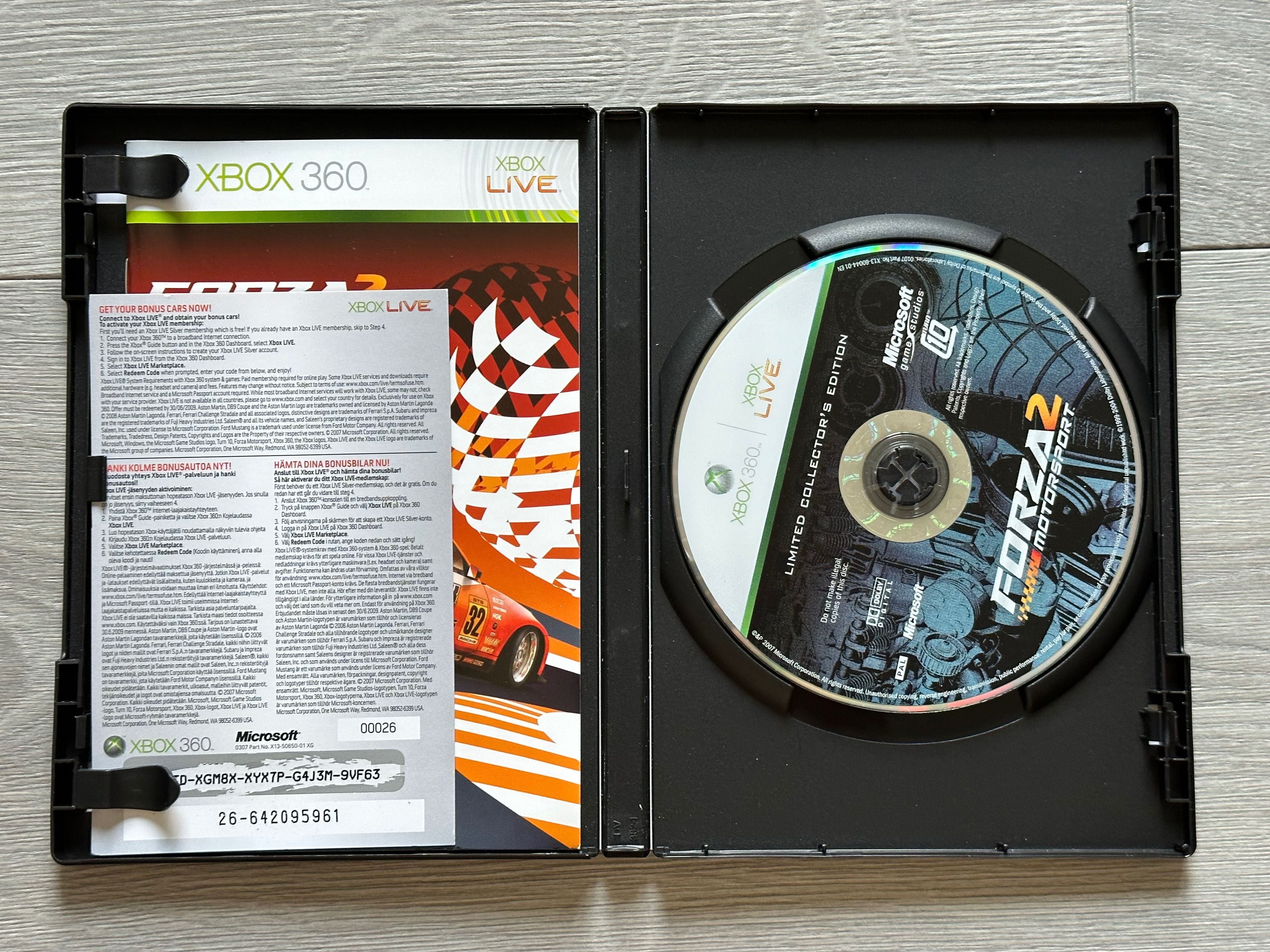 Forza Motorsport 2 (Limited Collector's Edition) / Xbox 360