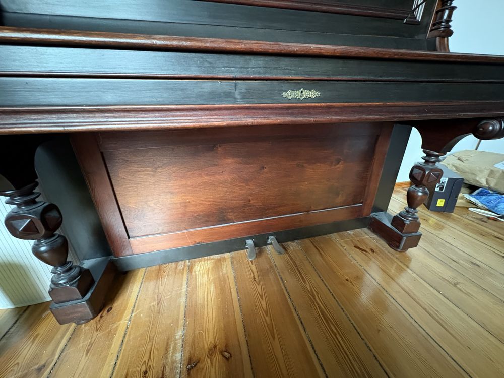 Pianino Max Lipczynsky Danzing odrestaurowane
