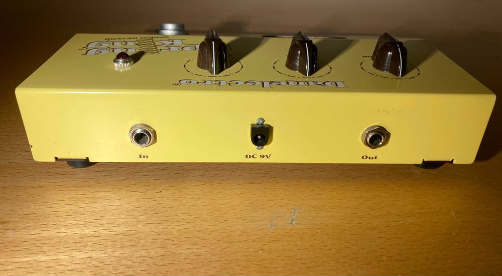Danelectro DSR-1 Spring King Reverb -Pedal de Guitarra Reverb de Molas