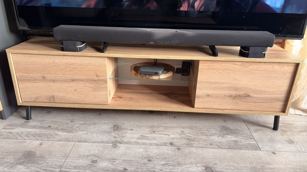 Szafka rtv do salonu Dąb