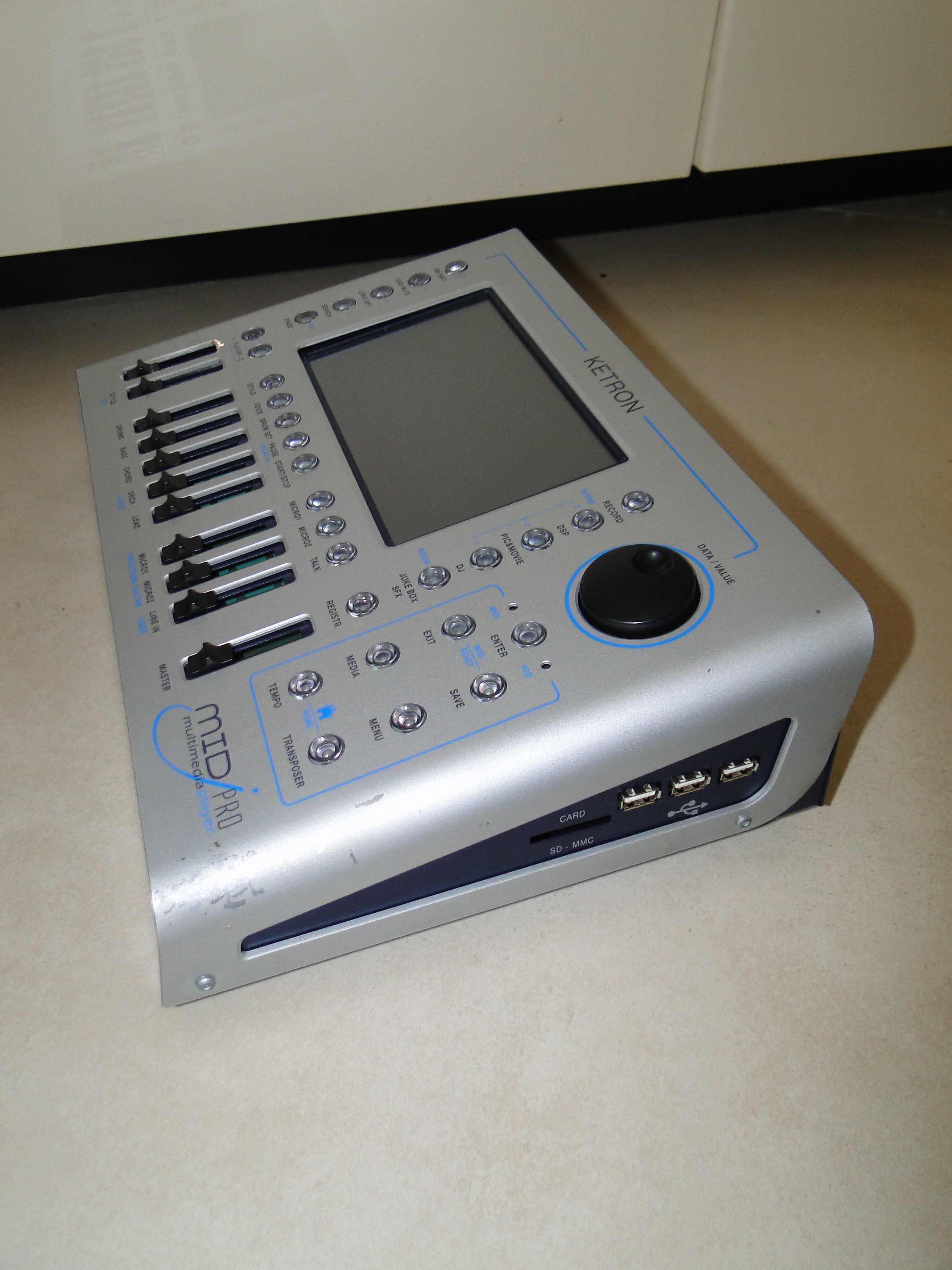 Moduł Brzmieniowy Midi Player MP3 MP4 WAVE Arranger KETRON MIDJAY PRO