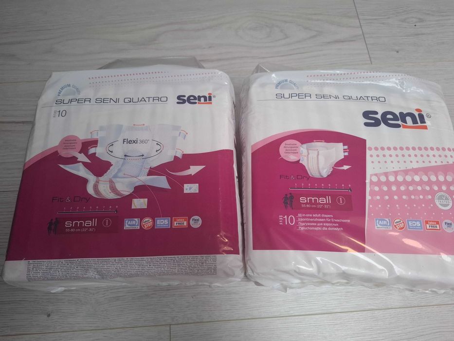 Super seni quatro rozm S (small 1 ) 2 opakowania