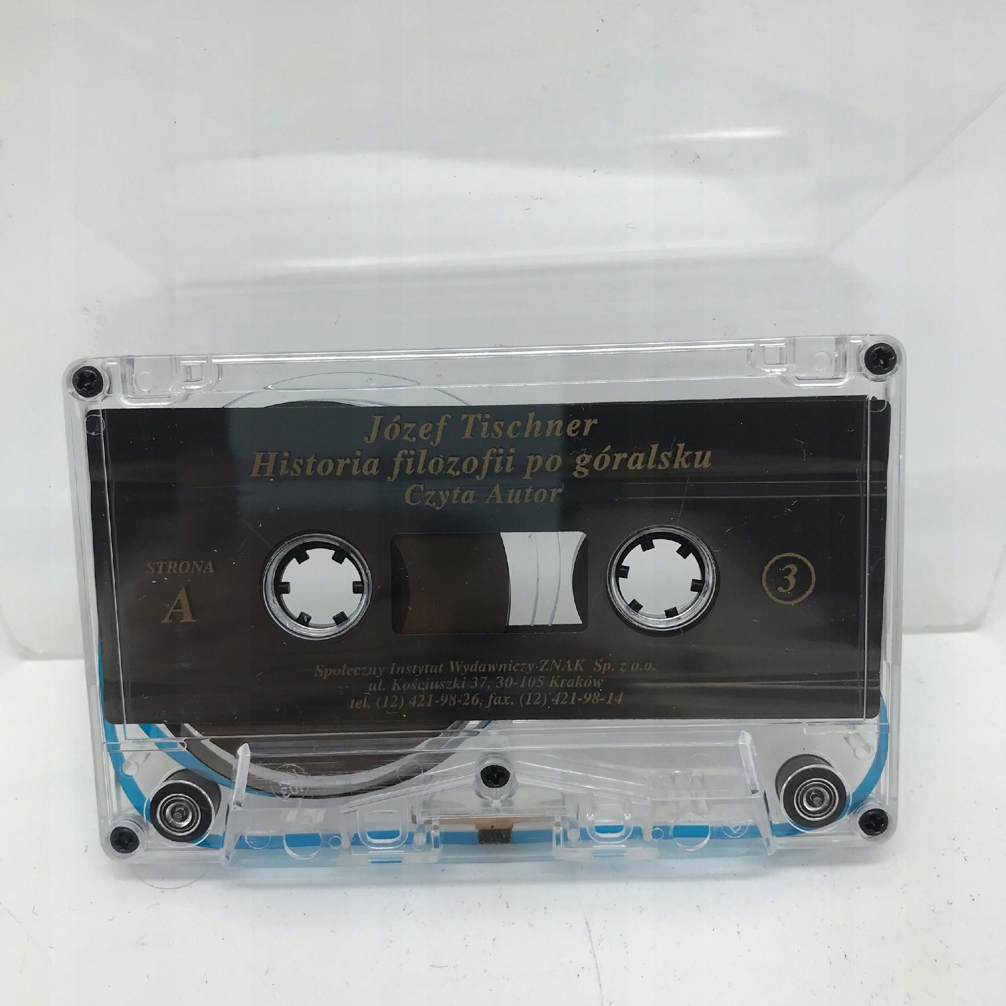 kaseta - józef tischner - historia filozofii po góralsku 3 1998
