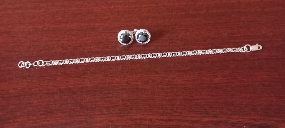 Серебряный комплект