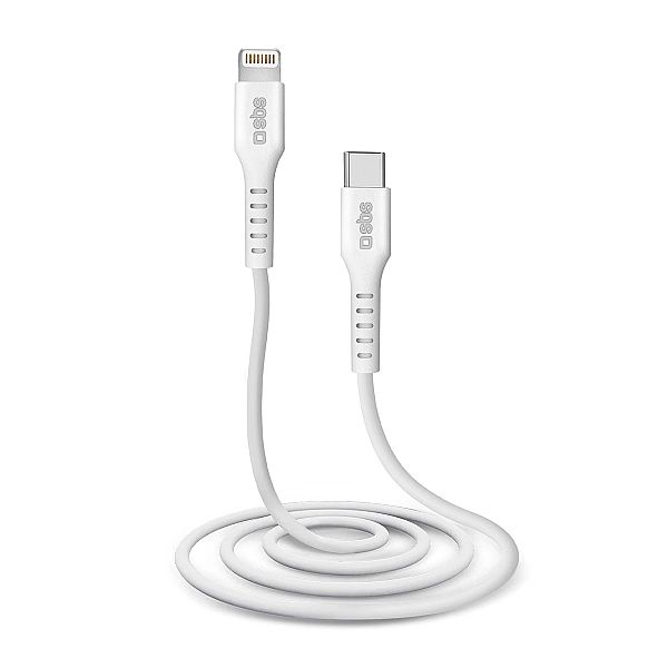 Kabel SBS TECABLELIGTC1W USB-C - Lightning z certyfikatem MFi, 1m - bi