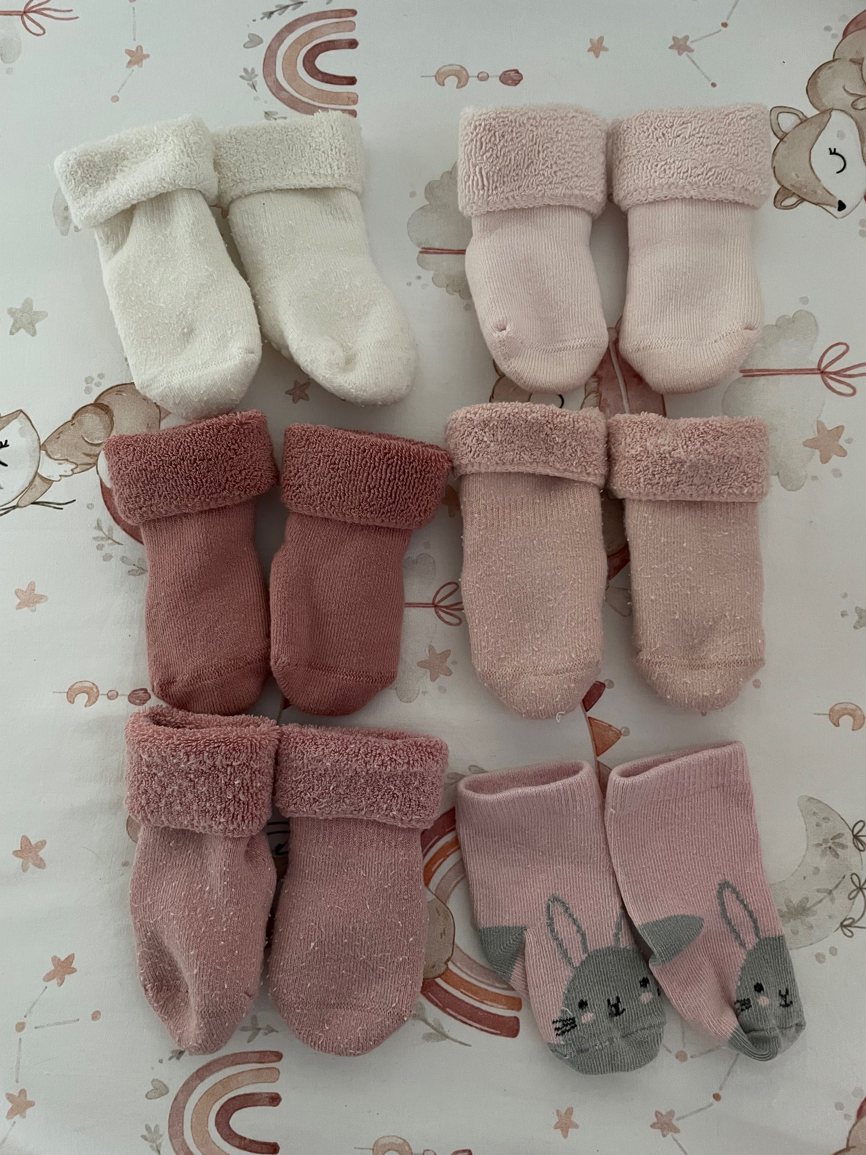 Skarpetki dla dziewczynki H&M rozm. 56/62