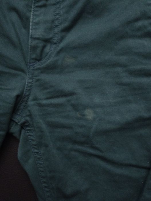 Spodnie Levi's jeansowe zielone - rozm. W28 L32