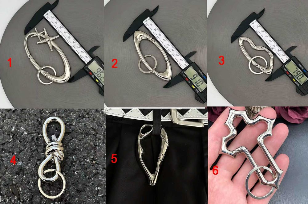 карабин y2k аксесуар подарок ретро стиль брілок підвіска для ключів