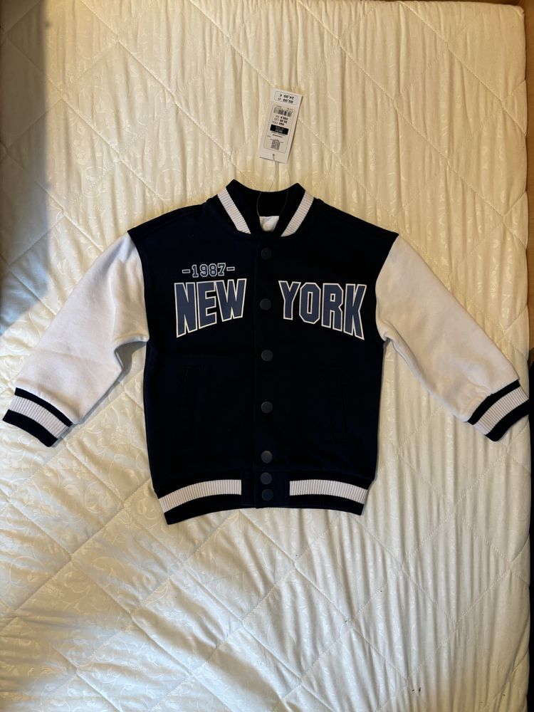NOWA bluza New York SMYK rozpinana rozmiar 98 z metką