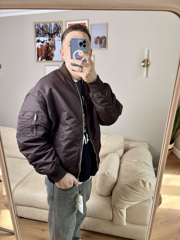Чоловічий  Бомбер ZARA!