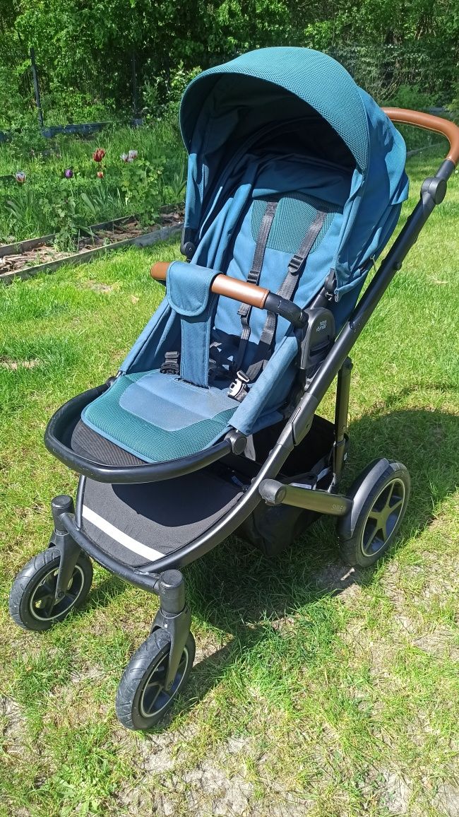 Wózek Britax Romer Smile 3 Atlantic Green 2w1 + dodatki