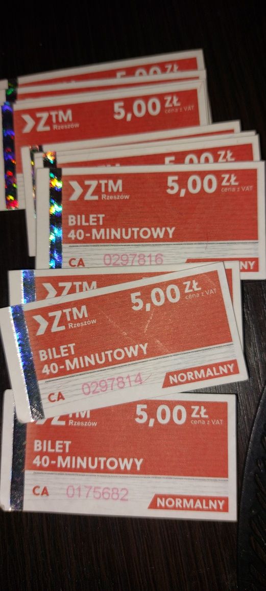 Bilety MPK Rzeszów