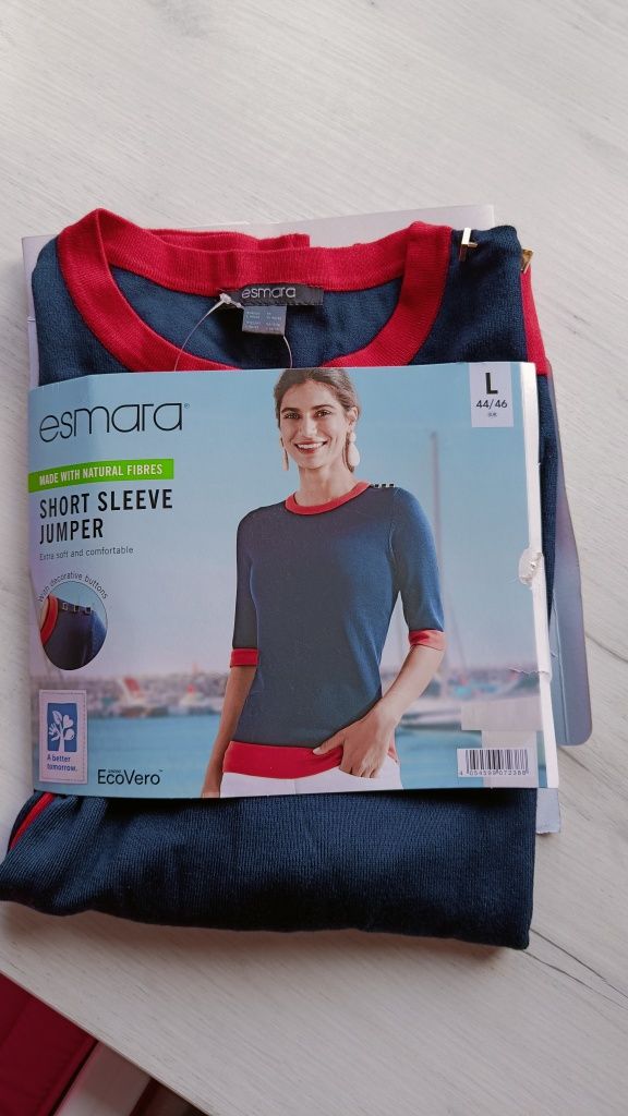 Sweter z delikatnej dzianiny 44/46 Esmara