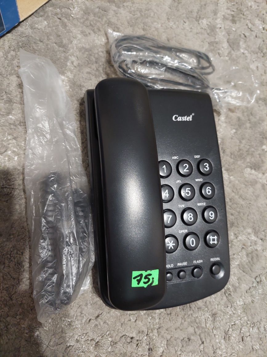 Telefon stacjonarny dla osób starszych castel ctl 799