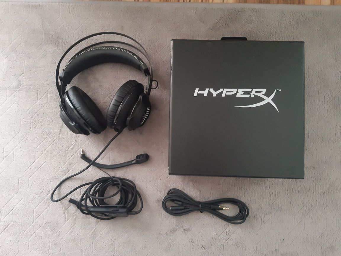 Sluchawki gamingowe cloud revolvers S HYPERX jak NOWE
