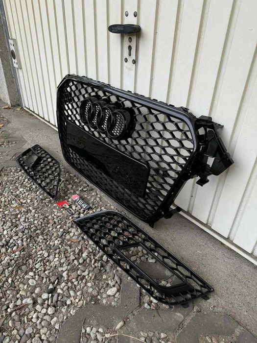 Grill, atrapa plaster miodu Audi a4 b8 polift (12-15)