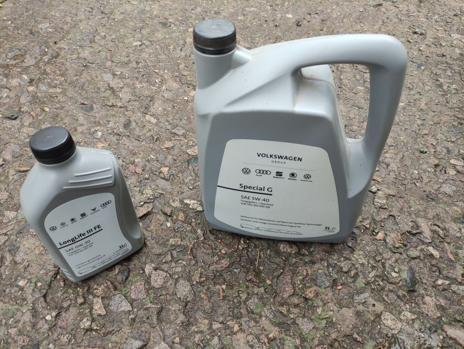Моторна олива 5w40, 0w30 VAG (original)