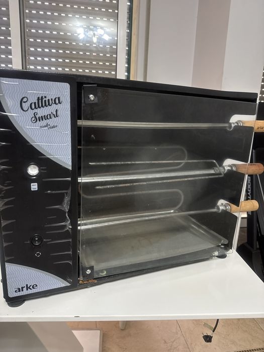 Assador elétrico Rotativo 3 Espetos