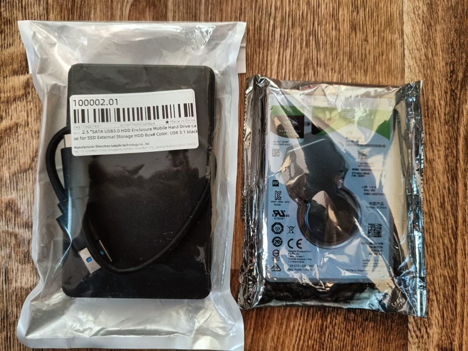 Внешний жёсткий диск Hdd 2.5 Seagate Barracuda 1Tb