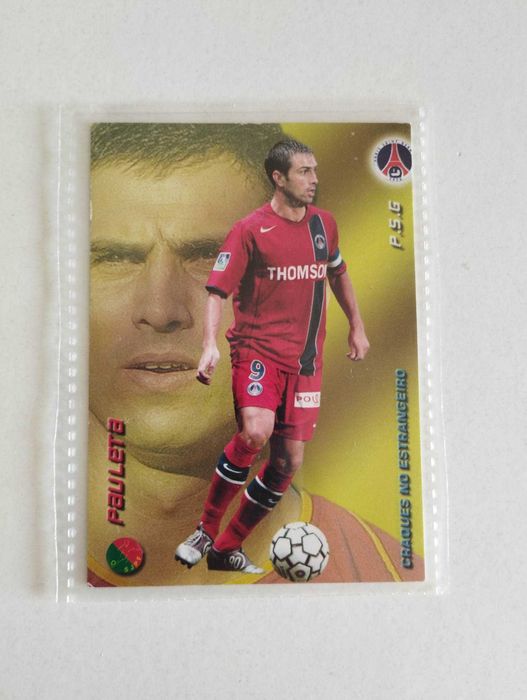 Cromo Pauleta PSG Panini Mega craques 04/05