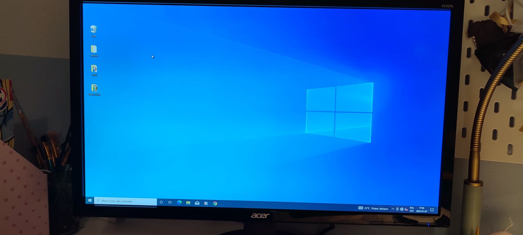 Komputer stacjonarny Windows 10