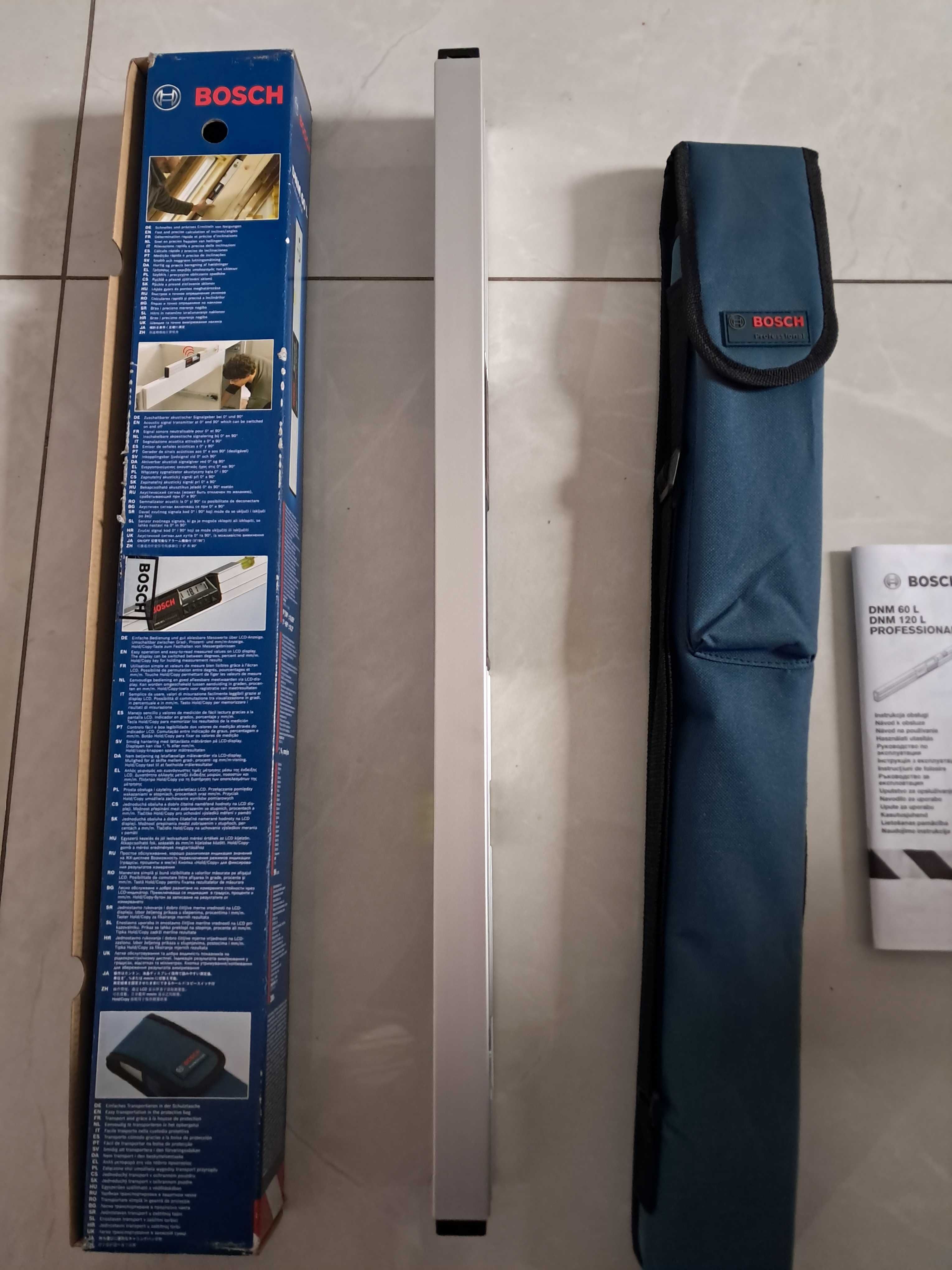 Poziomica cyfrowa Bosch DNM 60 L NOWA