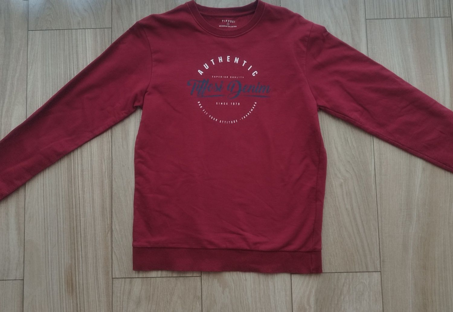 Sweat vermelha, da Tiffosi, tamanho S
